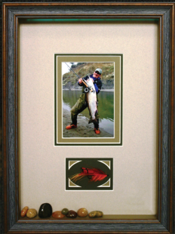 Framed Fish Image