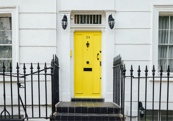 Yellow-Front-Door