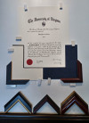 Custom, Framing, Diploma