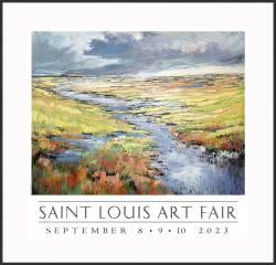 2023 St. Louis Art Fair Print Framed