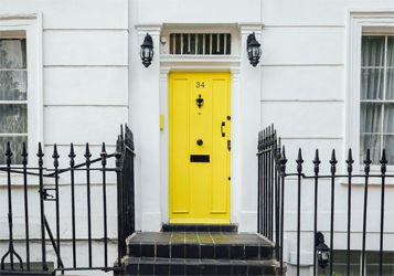 Yellow Front Door