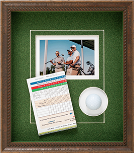 Golf Ball Shadowbox