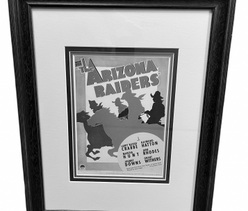 Frame Arizona Raiders movie poster