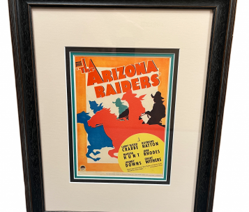 Frame Arizona Raiders movie poster