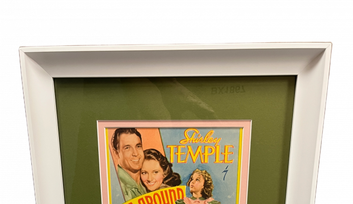 Shirley Temple framed art