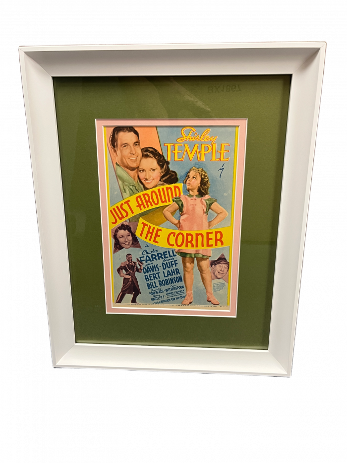 Shirley Temple framed art