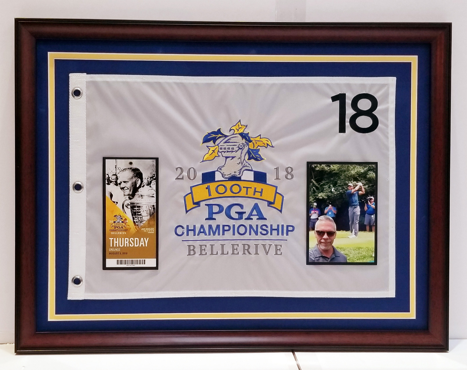 Custom Framed Sports Memorabilia The Great Frame Up St. Louis