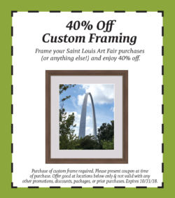 2018 custom framing coupon