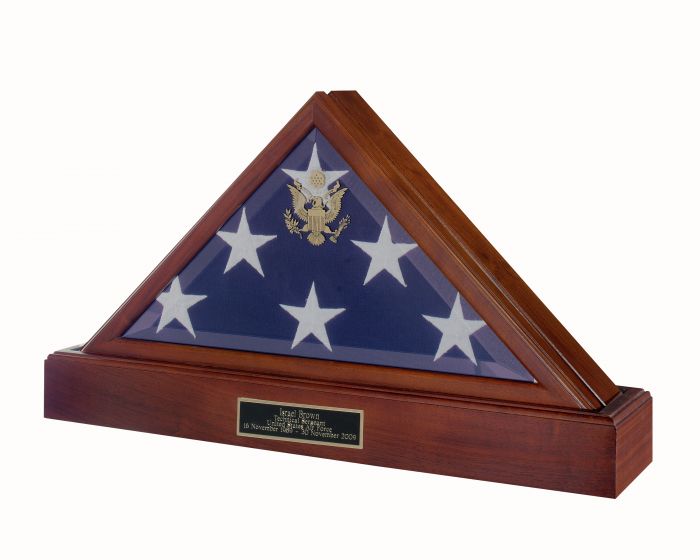 Flag Case Urn Combo 414W