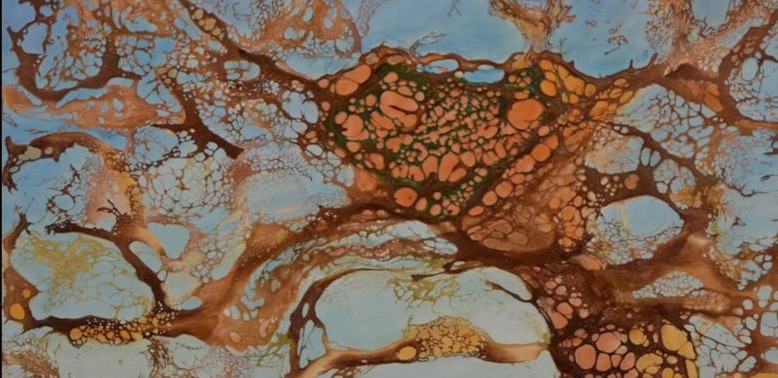 an exhibition of original paintings by local artist Angel Lillico.